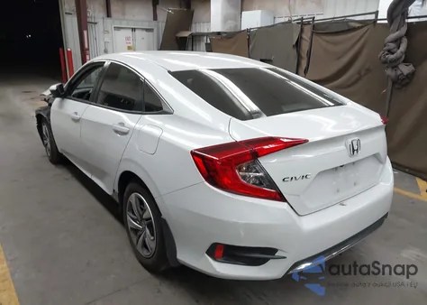2021 Honda Civic Lx из США, поврежденный, VIN 2HGFC2F63MH550384